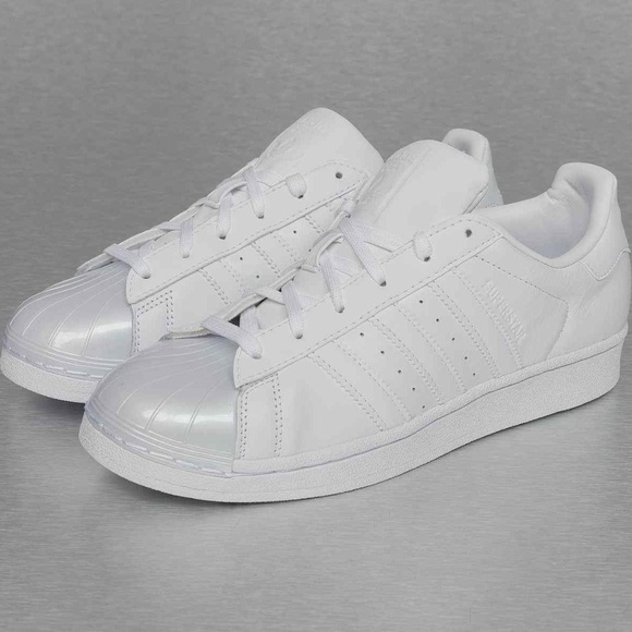 adidas Shoes - Adidas Original  Superstar All White Glossy toe